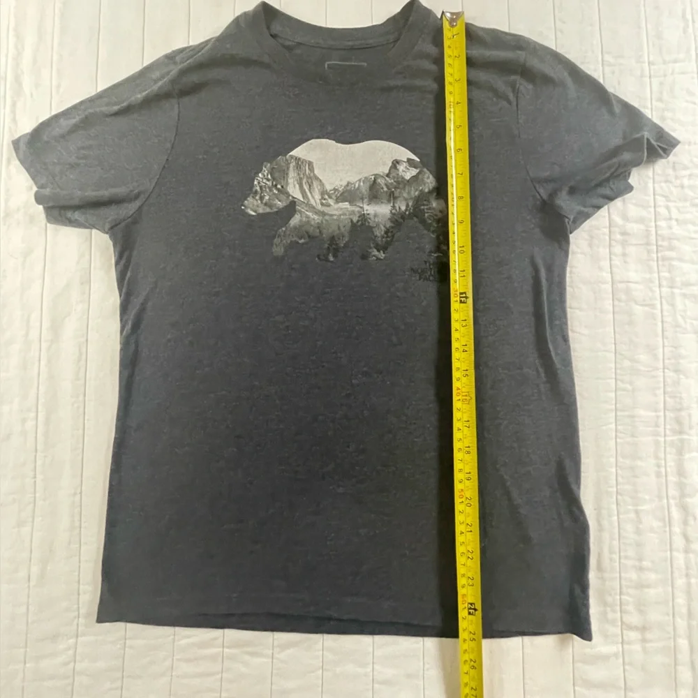 The North Face Bear Mountain Charcoal Wonen’s Tee Medium - Picture 5 of 7